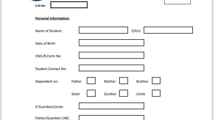 Application Form